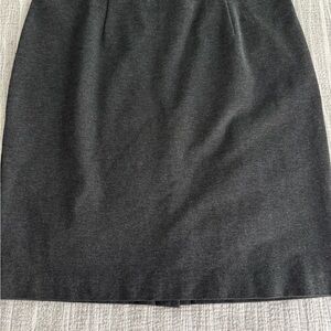 JJill Ponte Pencil Skirt in charcoal